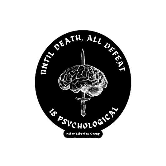 All Defeat Is Psychological Sticker